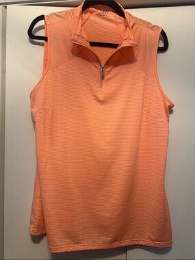 Sleeveless Tribal Sport Quarter Zip